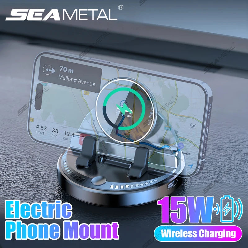 Seametal Wireless Car Charging Mount