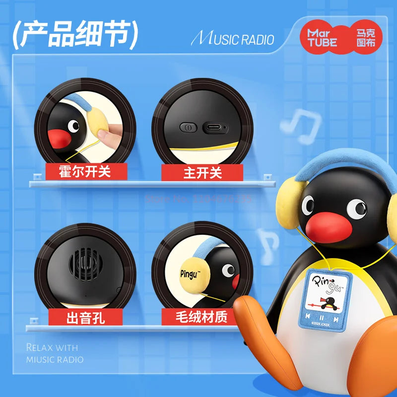 Pingu Head‑Bop Bluetooth Speaker