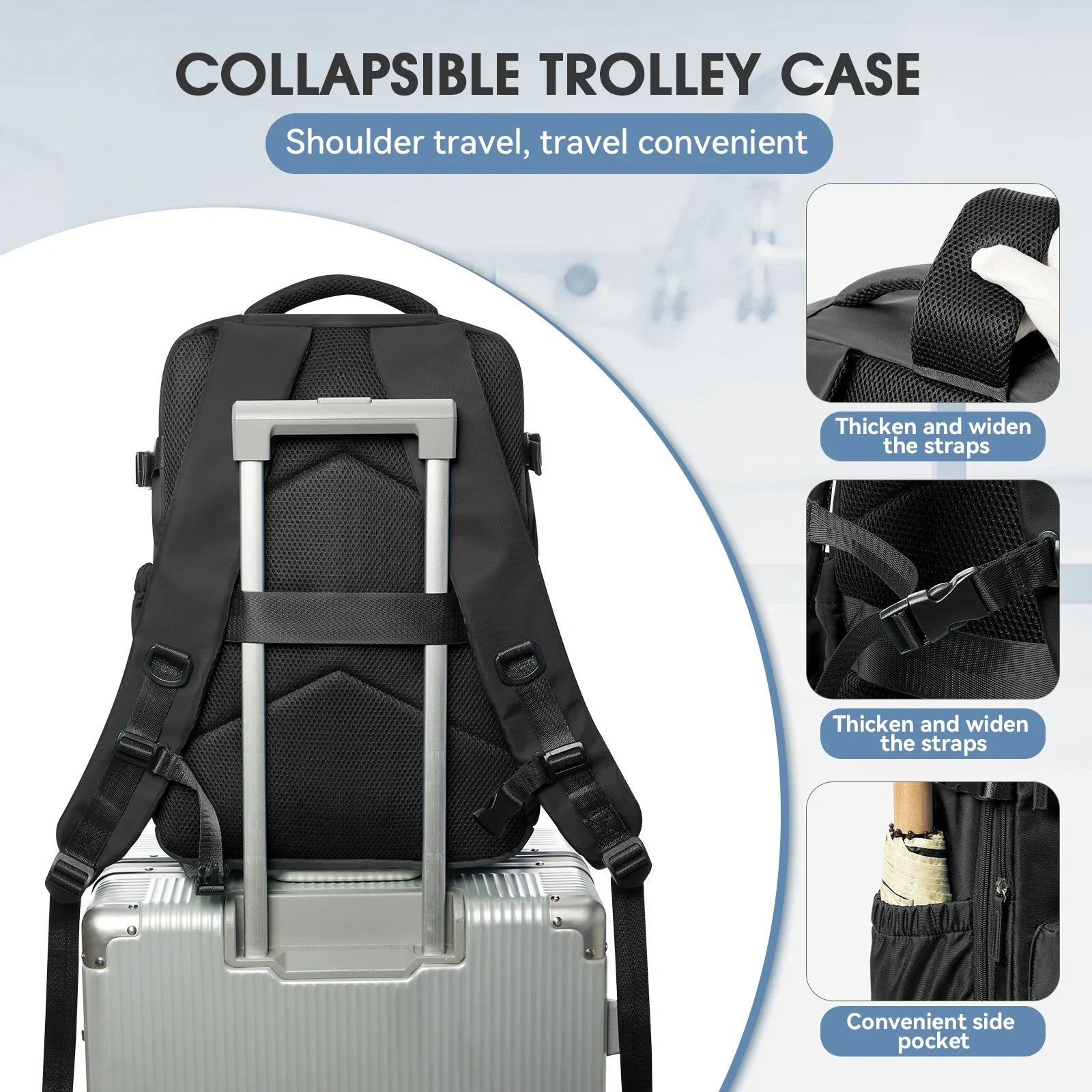 Everyday Expandable Travel Backpack