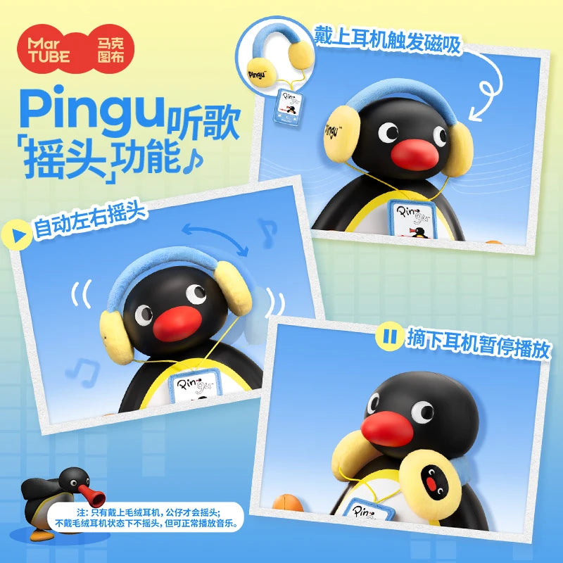 Pingu Head‑Bop Bluetooth Speaker