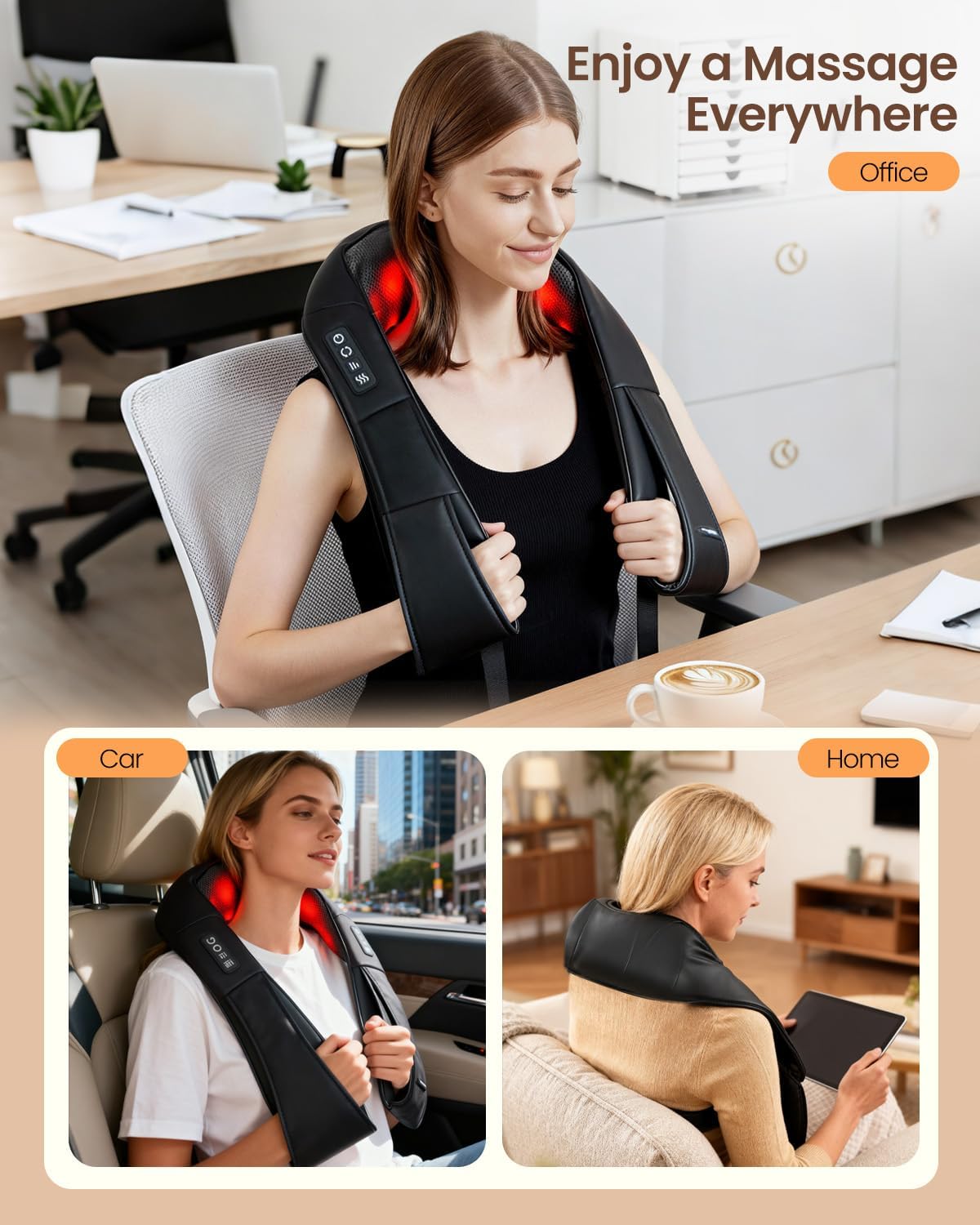 Deep Relief Neck & Back Massager
