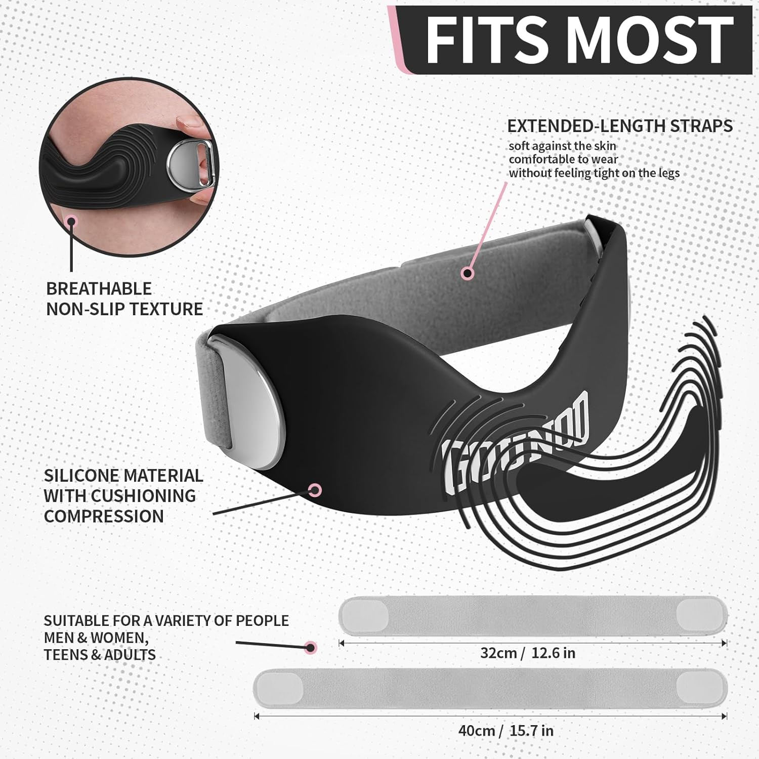 Patella Knee Straps (2 Pairs)