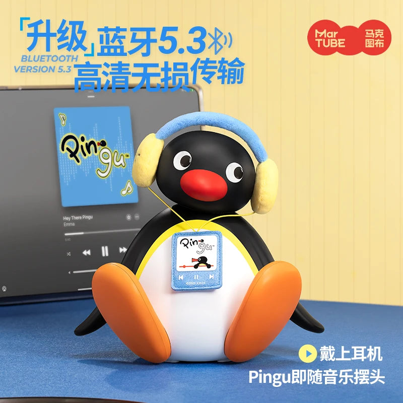 Pingu Head‑Bop Bluetooth Speaker