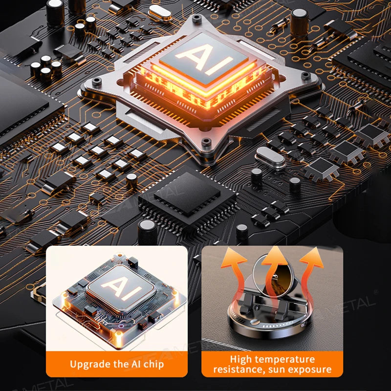 Seametal Wireless Car Charging Mount