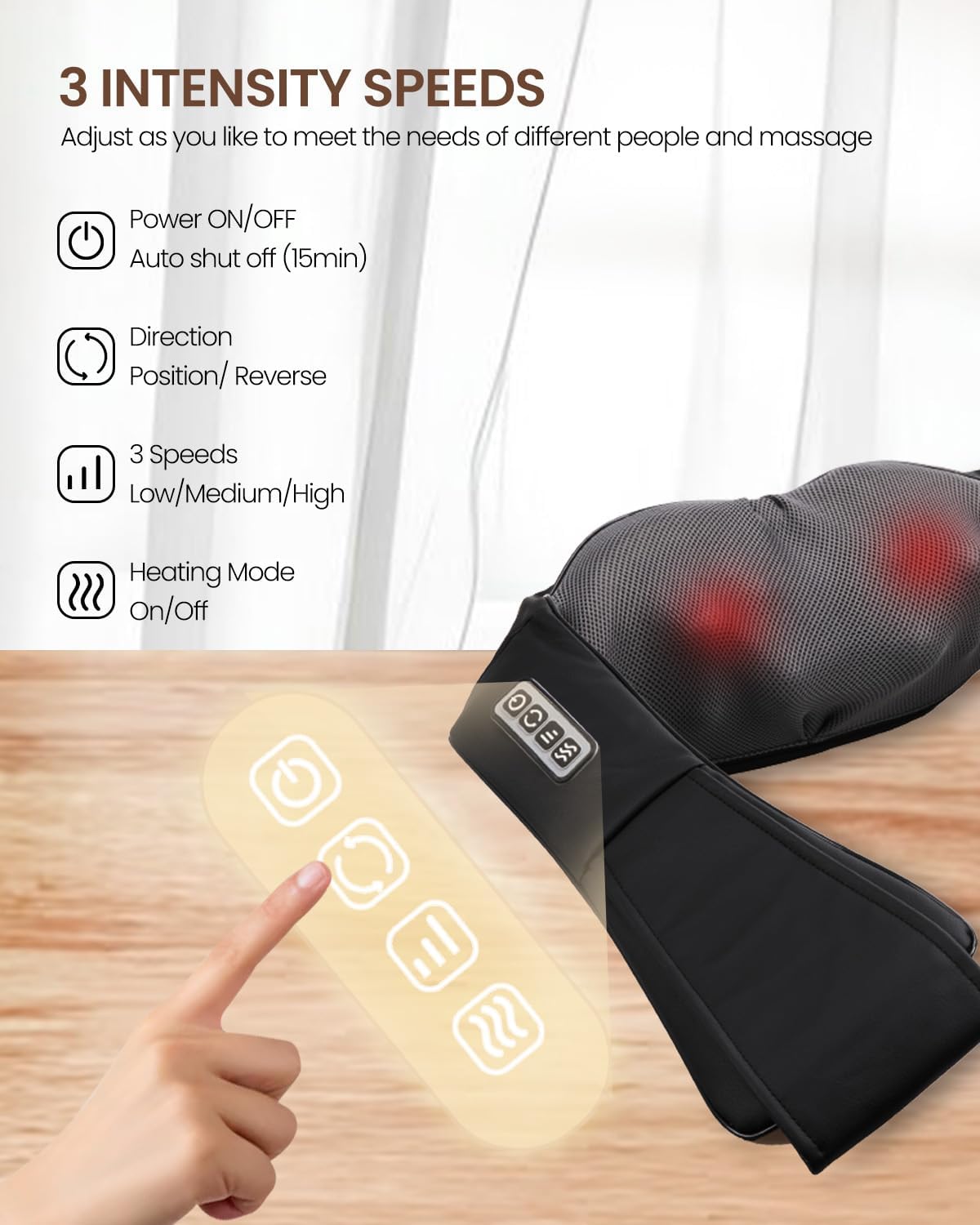 Deep Relief Neck & Back Massager
